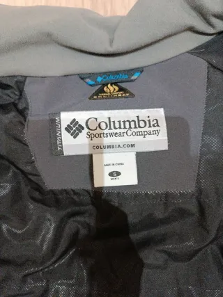 Chaqueta Nieve Columbia Titanium Azul.