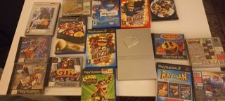 Consola PlayStation 2 + 10 Juegos
