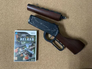 Juego Reload Wii + Fusil Winchester