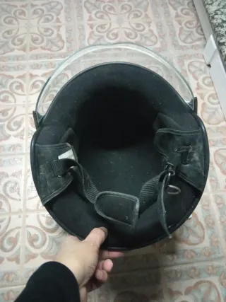 Casco de moto estilo scooter
