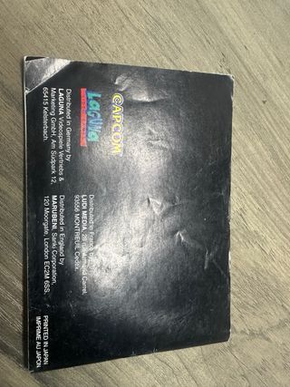 Manuale megaman 4 gameboy