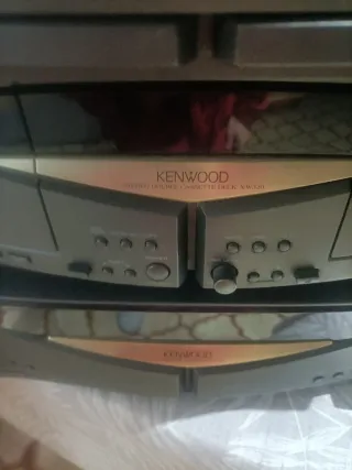 Equipo de música Kenwood 3 piezas