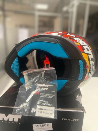 Casco integral MT Targo Replica Piqueras 36