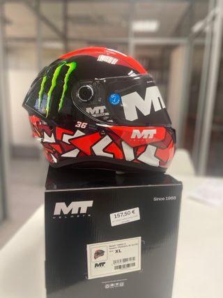 Casco integral MT Targo Replica Piqueras 36