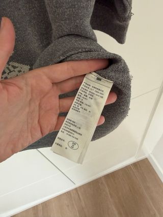 Jersey Hollister gris talla M