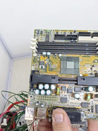 Placa Base Ordenador Antiguo