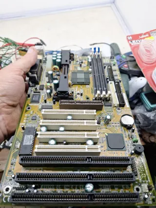 Placa Base Ordenador Antiguo