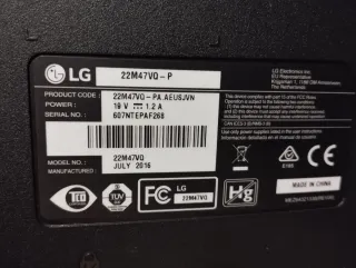 Monitor LG 22 HDMI Ordenador