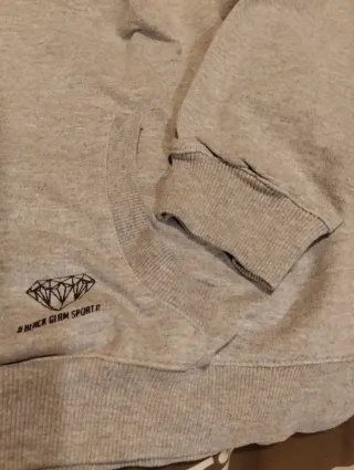 Sudadera Trunk & Roots Gris y Negra Mujer