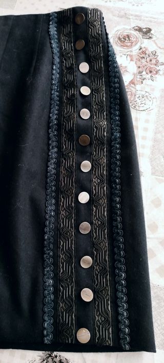 Gonna Alberta Ferretti in lana e cashmere