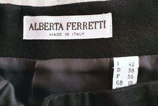 Gonna Alberta Ferretti in lana e cashmere
