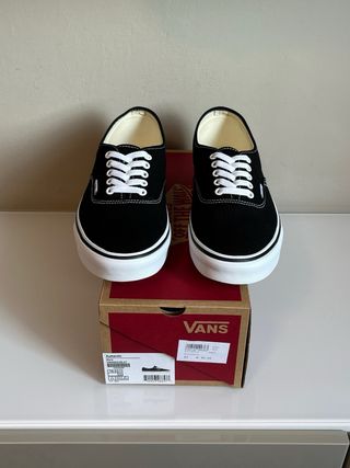 Scarpe Vans Authentic Nere Tg 43