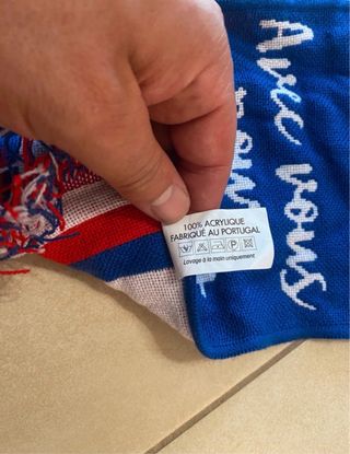 Sciarpa Francia Tifo Super U