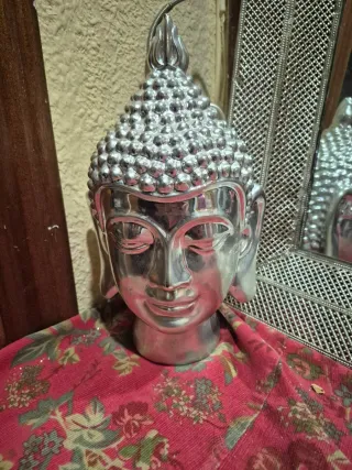 Adorno cabeza Buda