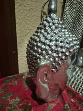 Adorno cabeza Buda