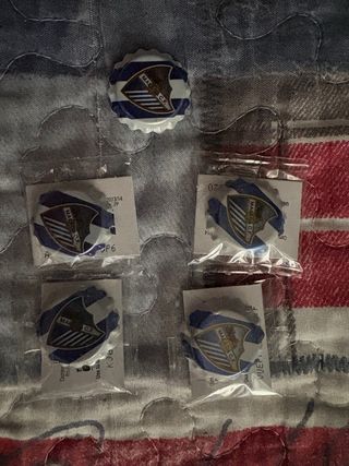 Chapas de coleccionista Málaga C.F.