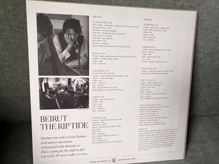 LP VINILO BEIRUT THE RIP TIDE ORIGINAL 2011 CLOTH