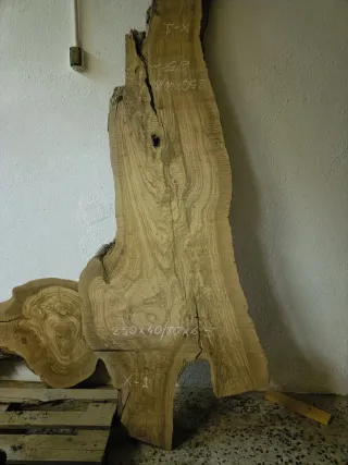 Pieza exclusiva de olivo