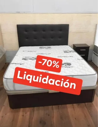Canapé y Colchón - 70% Liquidación