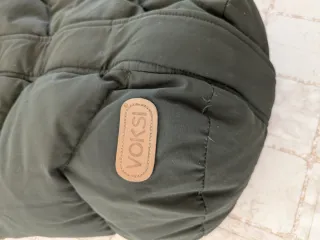 Saco bebé Voksi acolchado verde