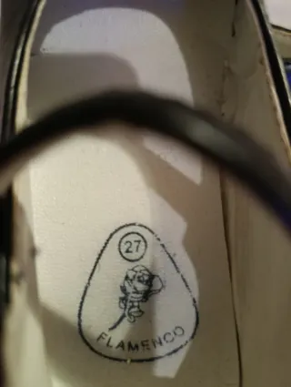 Zapatos Sevillanas Negros Niña