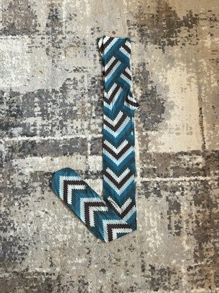 Collant Elisabetta Franchi fantasia chevron tg S