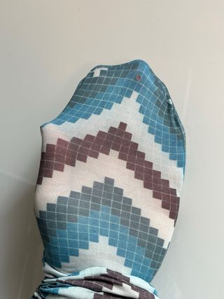 Collant Elisabetta Franchi fantasia chevron tg S