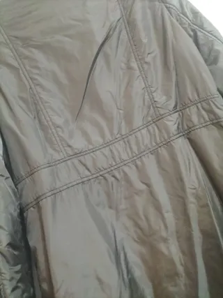 Abrigo gabardina Aspesi gris talla M