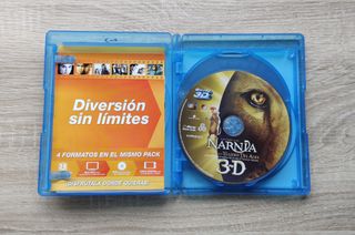 Las Crónicas de Narnia 3D Película Blu Ray