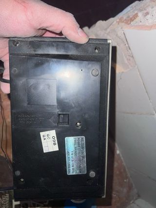 Radio Reloj AM/FM Antiguo