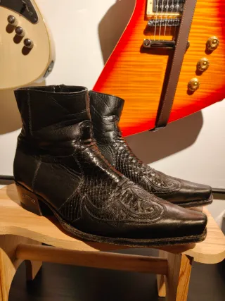 Botines Sendra Piel Serpiente Talla 43