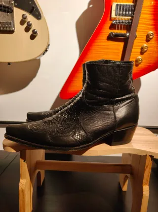 Botines Sendra Piel Serpiente Talla 43