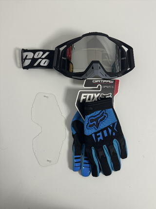 Gafas 100% y Guantes Fox Nuevos 1016