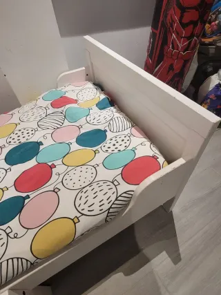 Cama infantil SUNDVIK blanca