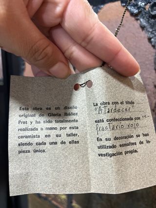 Cuadro Cerámica Gloria Ibañez Prat