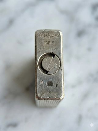 Encendedor S.T. Dupont Ligne 1 chapado en plata