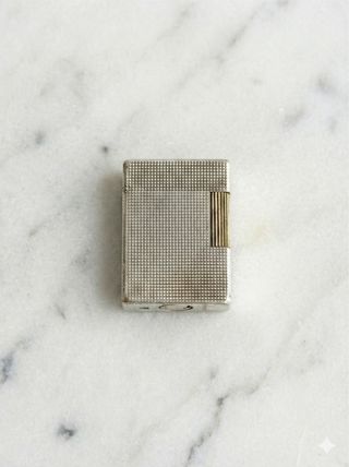 Encendedor S.T. Dupont Ligne 1 chapado en plata