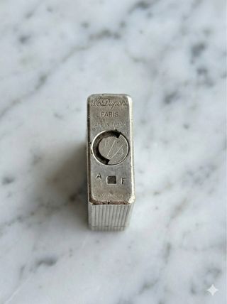 Encendedor S.T. Dupont Ligne 1 chapado en plata