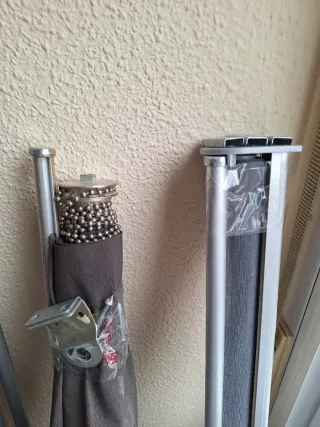 2 store opacos gris Ikea