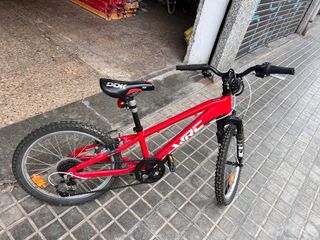 Bicicleta WRC niño roja