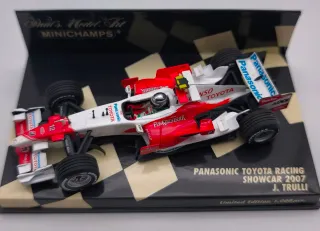PANASONIC TOYOTA RACING SHOWCAR 2007 J. TRULLI 1:4
