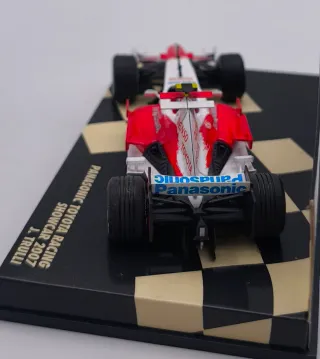 PANASONIC TOYOTA RACING SHOWCAR 2007 J. TRULLI 1:4
