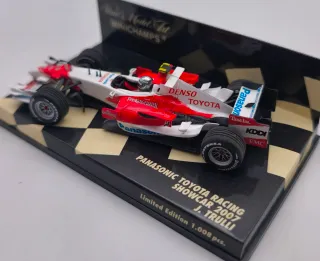 PANASONIC TOYOTA RACING SHOWCAR 2007 J. TRULLI 1:4