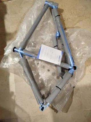 Cuadro Fixie Csepel Talla 55cm Azul Royal