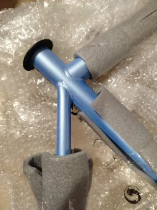 Cuadro Fixie Csepel Talla 55cm Azul Royal