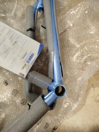 Cuadro Fixie Csepel Talla 55cm Azul Royal