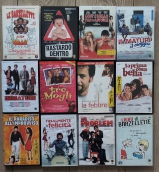 Lotto 12 DVD Commedie Italiane Ex Noleggio