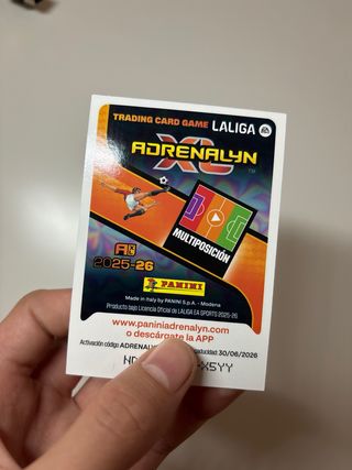 Carta Panini Míticos Invencible Atlético Madrid