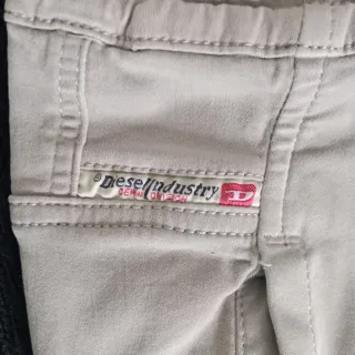 Pantalón Diesel Talla S Beige