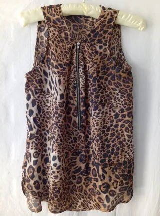 Blusa leopardo Atmosphere Talla M